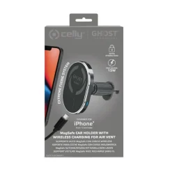 Celly GHOSTSUPERMAGCH supporto auto per smartphone - Nero