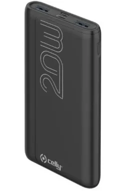 Celly PBPD10000EVOBK batteria portatile 10000 mAh Nero