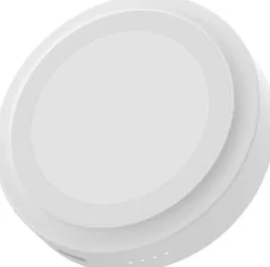 Celly - PowerBank Circle per Smartphone, tecnologia Magsafe, 3000mAh, USB-C, Ring Magnetico Incluso, Ricarica Rapida - Bianco