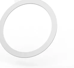 Celly - PowerBank Circle per Smartphone, tecnologia Magsafe, 3000mAh, USB-C, Ring Magnetico Incluso, Ricarica Rapida - Bianco