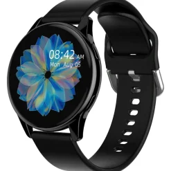 CELLY - TRAINERFLOWBK Smartwatch Fitness Tracker, display LCD da 1.28’’, Bluetooth, Heart Beat - Nero