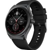 CELLY - TRAINERHALOBK Smartwatch fitness tracker quadrante tondo, Display LCD, Heartbeat, GPS, controllo pressione - Nero