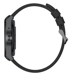 CELLY - TRAINERHALOBK Smartwatch fitness tracker quadrante tondo, Display LCD, Heartbeat, GPS, controllo pressione - Nero