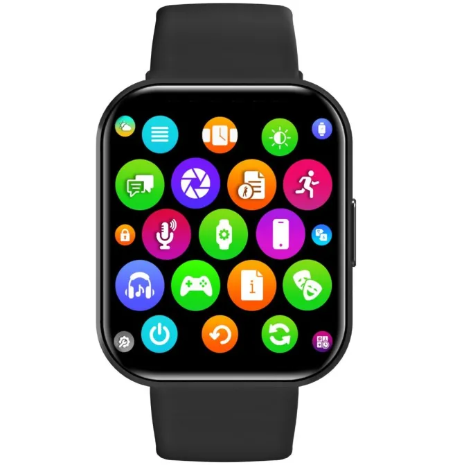 CELLY - TRAINERWATCH2BK - SMARTWATCH CON CHIAMATA VOCALE - Nero