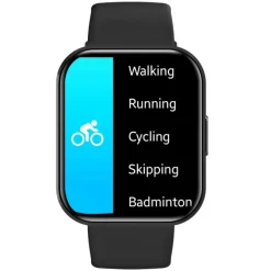 CELLY - TRAINERWATCH2BK - SMARTWATCH CON CHIAMATA VOCALE - Nero
