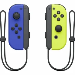 Controller Nintendo Switch Set da 2 Joystick Blu e Giallo Neon