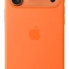 Custodia Apple MagSafe Silicone Arancione per iPhone 17 Pro Max con Tracolla
