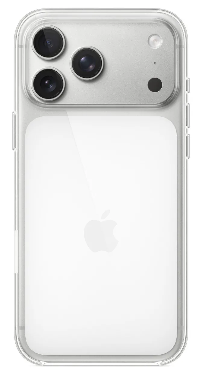 Custodia Apple Trasparente MagSafe per iPhone 17 Pro Max