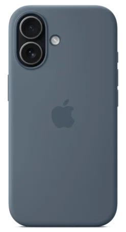 Custodia MagSafe Apple in silicone per iPhone 17 con tracolla