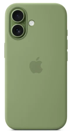 Custodia MagSafe Apple in silicone per iPhone 17 con tracolla e ricarica wireless