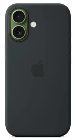 Custodia MagSafe in silicone Apple per iPhone 17 nera – Protezione elegante e ricarica wireless