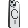 Custodia OtterBox React Series MagSafe per iPhone 16/15/14/13, trasparente/nero