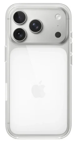 Custodia Trasparente Apple per iPhone 17 Pro con MagSafe e Rivestimento Anti-ingiallimento