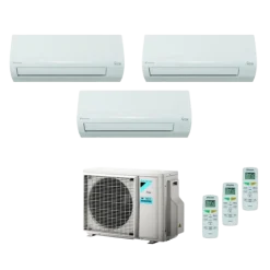Daikin 3AMXF52A9 + 3x ATXF25A Condizionatore Climatizzatore Trial Split 3x 9000Btu Classe A++/A+ Inverter R-32 Wifi Ready