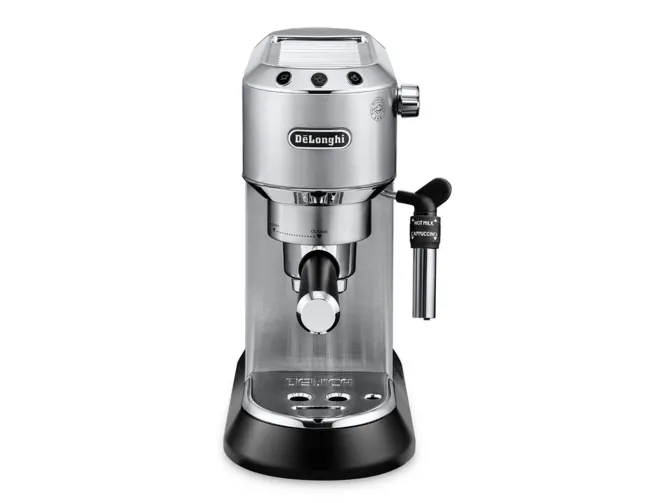 DeLonghi Dedica Style EC 685.M Macchina per espresso 1.1L Nero, Metallico, Argento