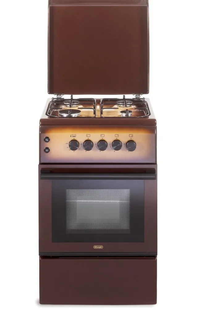 DE LONGHI - DL554GK2 - Cucina con forno elettrico 4 fuochi - Coppertone