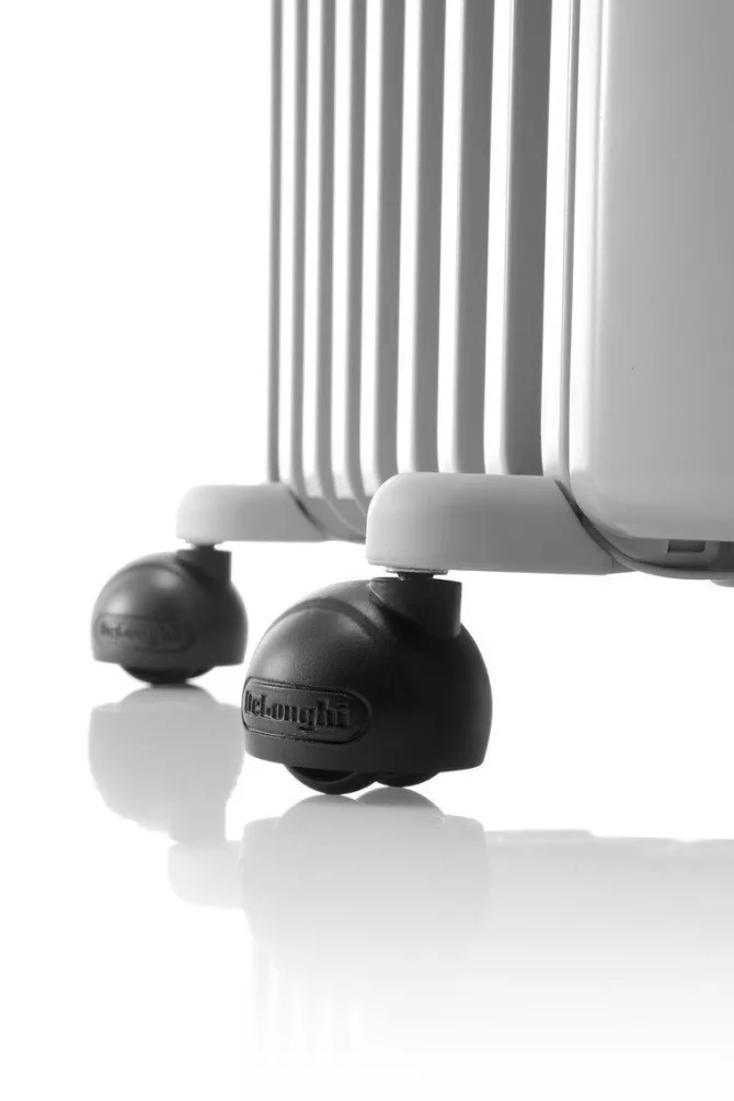 De'Longhi TRRS 0920 Radiatore ad Olio 9 Elementi Elettrico, Bianco