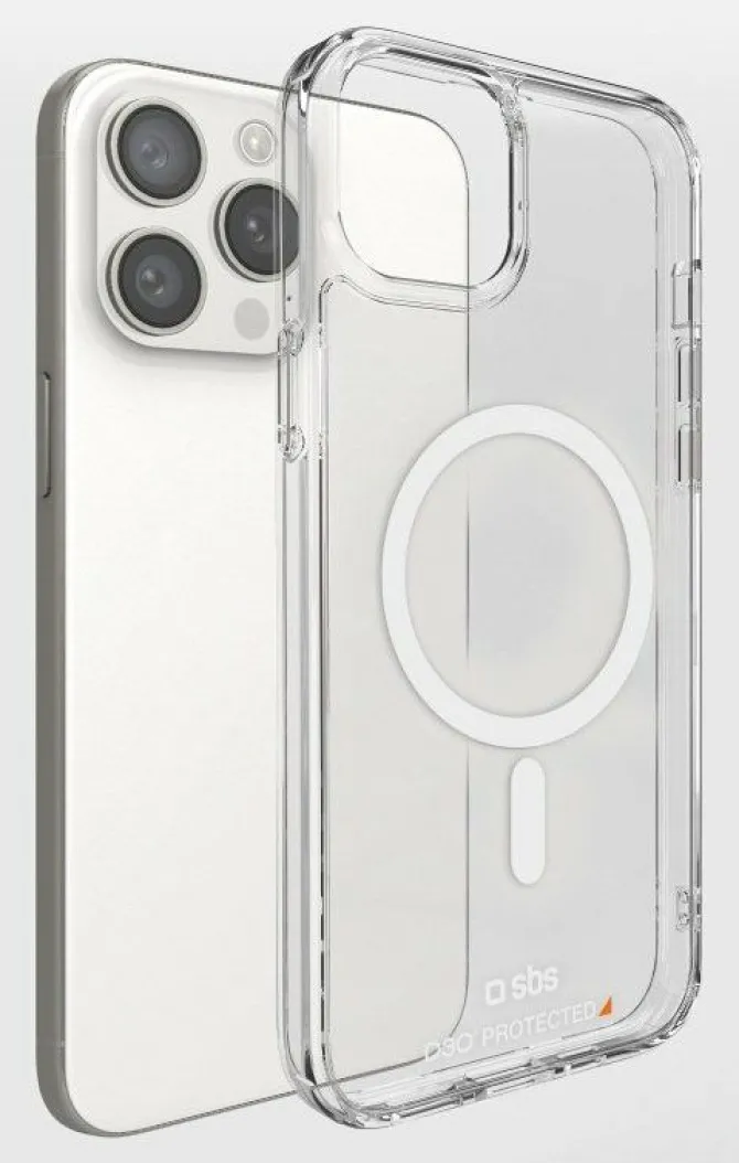 D3O - Cover Ultraresistente Magsafe iPhone 16 Pro Max - trasparente