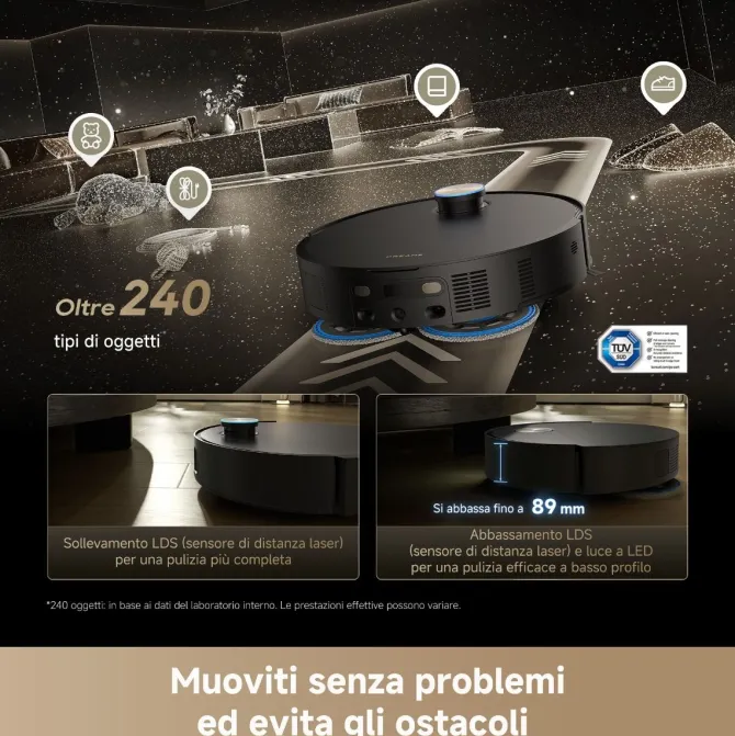 Dreame Aspirapolvere robot MATRIX10 ULTRA VIM