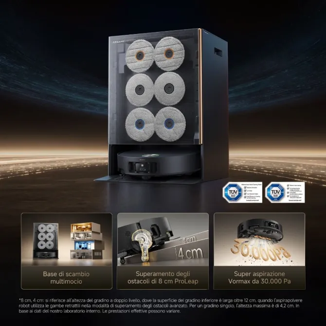 Dreame Aspirapolvere robot MATRIX10 ULTRA VIM