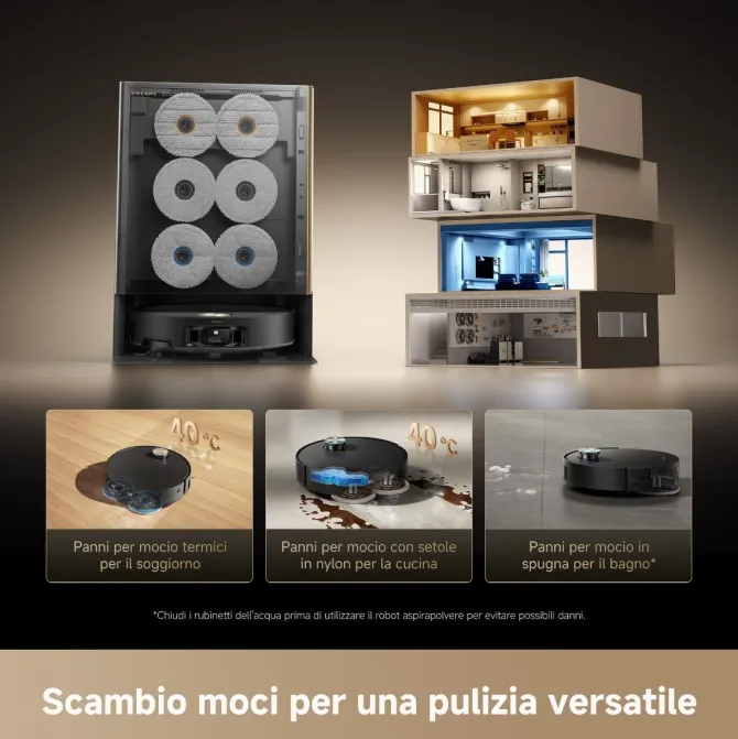 Dreame Aspirapolvere robot MATRIX10 ULTRA VIM