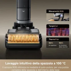 DREAME Scopa elettrica H15 PRO VIM HEAT-Nero / Grigio