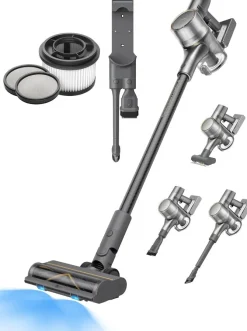 Dreame VMR20611 scopa elettrica Aspirapolvere 2 in 1 Batteria Secco HEPA Senza sacchetto 0,6 L 570 W Grigio 29 Ah