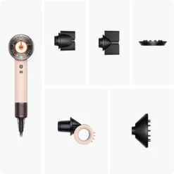 DYSON - SUPERSONIC NURAL™ asciugacapelli, 1600W - Rosa Cipria/Oro Rosa *box non inclusa*