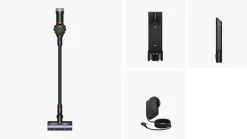 Dyson V8 Cyclone Aspirapolvere senza filo, 150 AW, 60 minuti di autonomia, Spazzola Motorbar anti groviglio, accessori combinati, stazione di ricarica a muro 2026