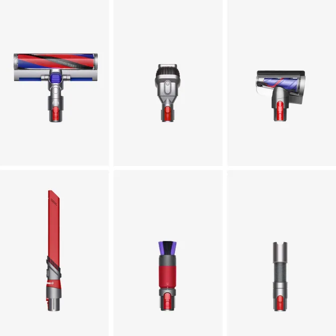 Dyson V12 Origin aspirapolvere senza filo Nichel Senza sacchetto