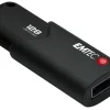 Emtec B120 Click Secure unità flash USB 128 GB USB tipo A 3.2 Gen 2 (3.1 Gen 2) Nero