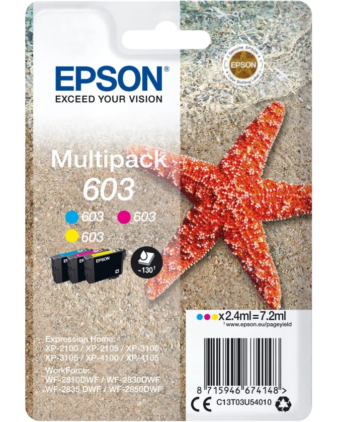 Epson Multipack 3-colours 603 Ink