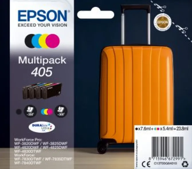 Epson 405 4 pezzo(i) Originale Nero, Ciano, Magenta, Giallo