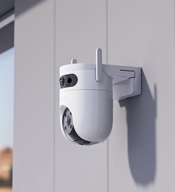 EZVIZ H9C Dual 2K+2K - Telecamera Motorizzata Da Esterno con Sensore PIR, Color Night Vision - CSH9C-2K