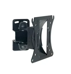 Fe.al. Over Super 1 - Supporto da parete per TV 10"-22" , Vesa 100 x 100, Uno snodo e inclinabile