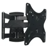 Fe.Al. SMART Q Supporto da parete per TV 32"-55" Doppio braccio per TV a schermo CURVO e PIATTO