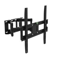 Fe.Al. SMART 3 Supporto da parete per TV 32"-65" Doppio braccio per TV a schermo CURVO e PIATTO