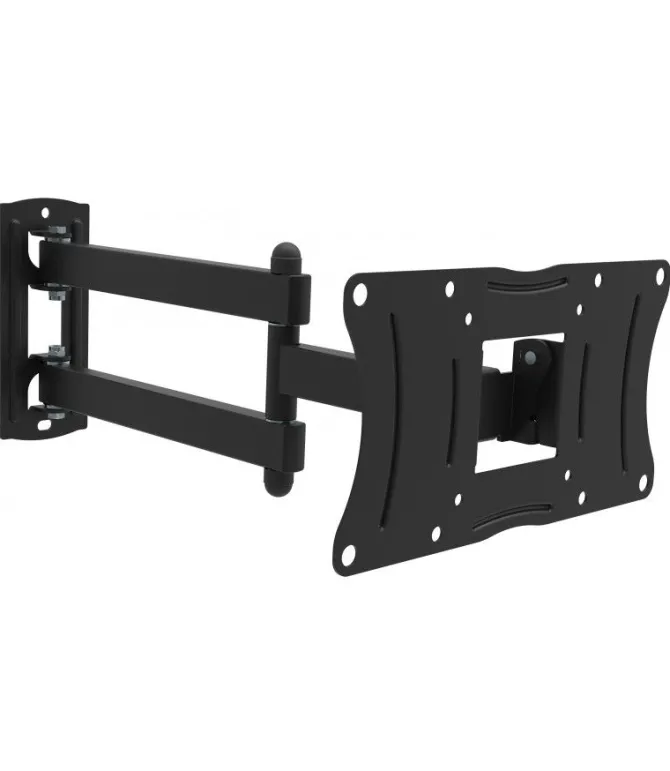 FEAL SUPER 3 Supporto da parete per TV ULTRASOTTILE 10"-32", tre snodi ed inclinabile.