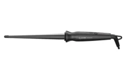 GAMA Ferro Conico Salon Curl Arricciacapelli Conico, 30W, 5 temperature, Titanium, Riscaldamento Istantaneo