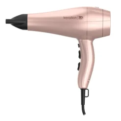 GA.MA Italy Professional, Asciugacapelli Keration Diva 3D, 2300W, Tecnologia Micro Glitt e 3D Therapy Ultra Ion, Motore AC, 6 Combinazioni di Asciugatura, Filtro Amovibile, Accessori Inclusi