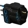 Garanti 82641-E Tipo L (IT) Universale Nero adattatore per presa di corrente