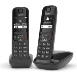 Gigaset AS690 Duo Cordless Nero