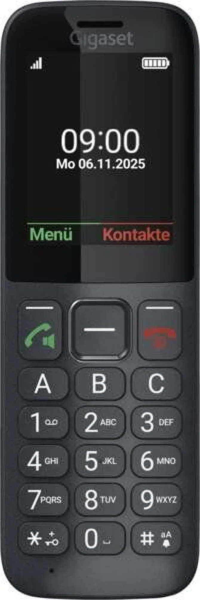 Gigaset - Cellulare Comfort 600 Sim-black