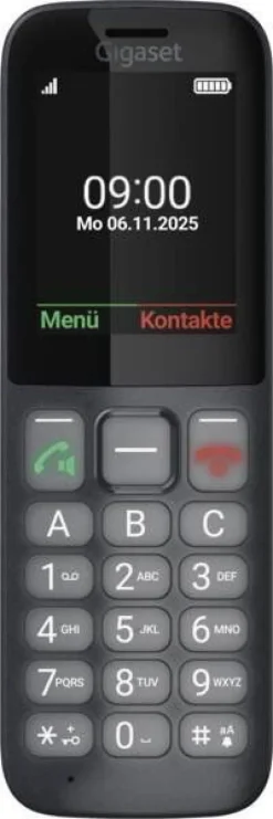 Gigaset - Cellulare Comfort 600 Sim-black