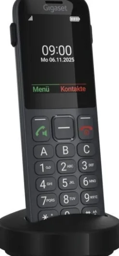 Gigaset - Cellulare Comfort 600 Sim-black