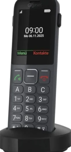 Gigaset - Cellulare Comfort 600 Sim-black