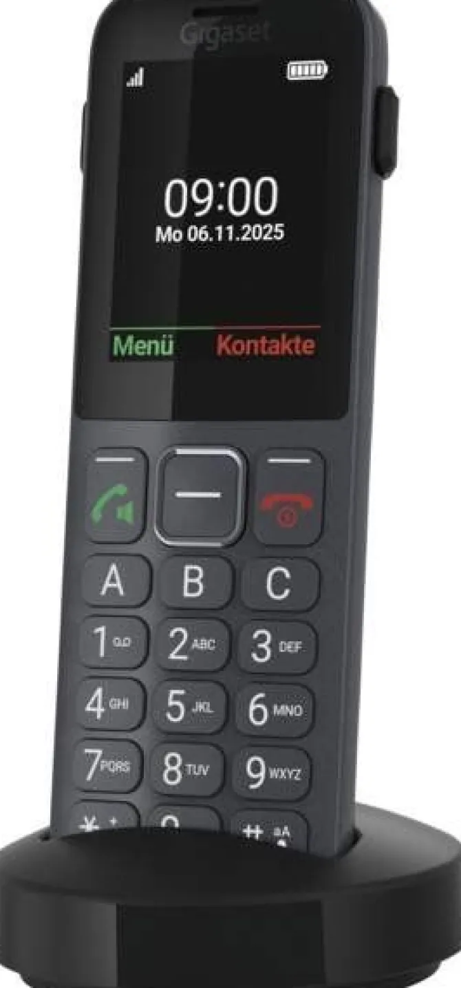 Gigaset - Cellulare Comfort 600 Sim-black