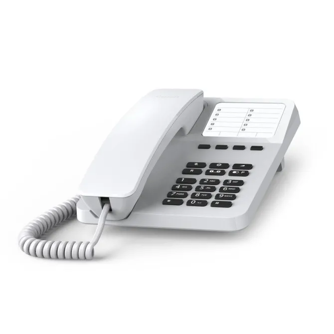 Gigaset DESK 400 Telefono analogico Bianco