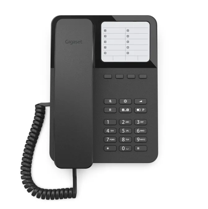 Gigaset DESK 400 Telefono analogico Nero