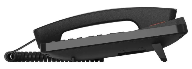 Gigaset DESK 600 Telefono Fisso Analogico Nero con Rubrica 100 Contatti